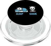Jeu Vidéo Panda Sleep and Game Sleep Game PopSockets PopGrip pour MagSafe