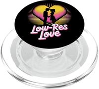 Jeu vidéo rétro Love Pop Culture Low Res PopSockets PopGrip pour MagSafe