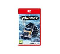 Jeu vidéo SnowRunner FOCUS ENTERTAINMENT Nintendo Switch 2 conduite tout-terrain monde ouvert 40 véhicules co-op jusqu'à 4 Noir