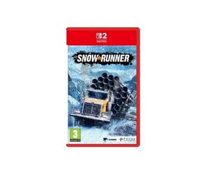 Jeu vidéo SnowRunner FOCUS ENTERTAINMENT Nintendo Switch 2 conduite tout-terrain monde ouvert 40 véhicules co-op jusqu'à 4 Noir