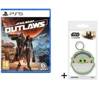 Jeu Vidéo - Star Wars - Outlaws - Ps5 - Aventure - Blu-Ray - Porte Clé Offert
