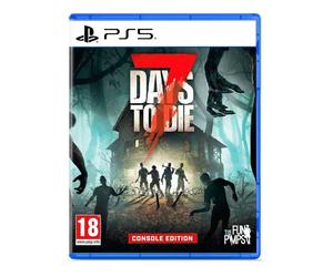 Jeu vidéo The Fun Pimps 7 Days to Die Console Edition PS5 Action?Survie Monde ouvert Vert foncé/Accent rouge