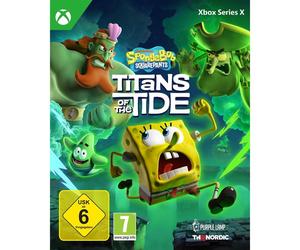 Jeu vidéo THQ NORDIC Bob l'Éponge : Les Titans des Marées Xbox Series X Aventure/Plate-forme 3D PEGI 7 Vert néon