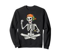 Jeu vidéo Winning Skeleton Gamer Funny Halloween Score Boys Sweatshirt