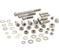 Jeu: vis de cylindre, douille hexagonale en acier inoxydable pour cadre, bras oscillant arrière sans boulon d'essieu, support basculant, levier de fre