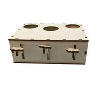 Jeu Whack Mole pour chats, jouet interactif pour chat | Jouet interactif mignon en bois pour chat Whack Taupe - Distributeur de nourriture Puzzle Feeders, fournitures multifonctionnelles pour chats, c
