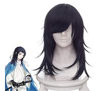 Jeu Yamatonokami Yasusada Cosplay perruque Touken Ranbu mélange en ligne bleu violet résistant à la chaleur synthétique cheveux Costume fête perruques