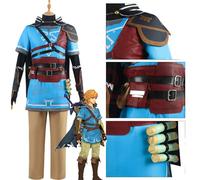 Jeu Zelda Cosplay Breath of the Wild Link Cosplay Costume chemise cape accessoires ensembles adultes enfants tenue pour fête de carnaval costume