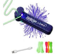 Pioupiou et Merveilles - Zipstring Luma - S'éclaire dans l'obscurité - Nouveau Jouet phénomène - Créer des Figures illimitées - 5 Cordes différentes - Idée Cadeau Originale - De l’Enfant à l’Adulte