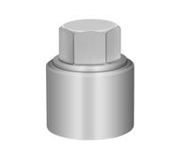 JEUCLEL 531 crou de verrouillage de roue compatible avec VW VAG Volkswagen (douille OD 28 mm - ID 25 mm), adaptateur de douille d'écrou de verrouillage de roue, outil de démontage de roue