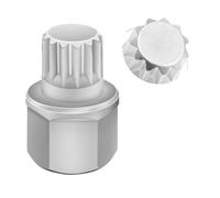 JEUCLEL ABC1/11PT Wheel Locking Nut Key Compatible with VW Volkswagen Audi VAG, Wheel Lock Nut Socket Adapter, Wheel Anti-Theft Lug Nut Removal Tool, Anti-Theft Screw Remover