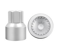 JEUCLEL ABC56 20Pt Outer Ring 4mm Wheel Locking Nut Key for Porsche VW | Wheel Lock Nut Socket Adapter, AntiTheft Lug Nut Removal Tool, AntiTheft Screw Remover, Repair Tool, Tyre Fitting, garage