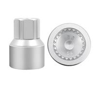 JEUCLEL ABC58 22Pt Outer Ring 4mm Wheel Locking Nut Key for Porsche VW | Wheel Lock Nut Socket Adapter, AntiTheft Lug Nut Removal Tool, AntiTheft Screw Remover, Repair Tool, Tyre Fitting, garage