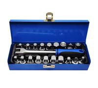 JEUCLEL Jeu de clés de vidange d'huile de 3/8 pouces, boîte de vitesses hexagonale carrée triangle Torx Spline Jeu de clés mécaniques de réparation de moteur