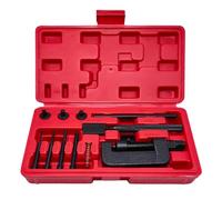 JEUCLEL Kit de 13 outils de disjoncteur de chaîne avec rivet et outil de retrait de maillons de chaîne, coupe-chaîne robuste pour moto, vélo, VTT