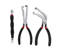 JEUCLEL Lot de 3 pinces de déconnexion électriques professionnelles pour voitures, outil séparateur de connecteurs électriques automobiles, pince à prise électrique et outil de retrait de connecteur