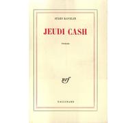 Jeudi cash - Jules Ravelin - Gallimard - broché - Livre
