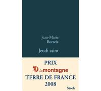 Jeudi saint - Jean-Marie Borzeix - Stock - broché - Roman