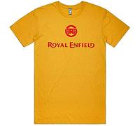 JEUDJJBW HAODI Aware T-T-Shirts à Manches Courtes pour Femme Logo Royal Enfield S à 3XL AS ColStaple Moto(Large)