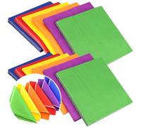 JEUIHAU Lot de 240 serviettes de table carrées en papier colorées pour fête, mariage, réunion de famille Multicolore