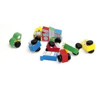 Jeujura - 50300- Jeux de Construction-Les Camions Rigolos