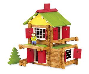 Jeujura - 8018- Jeux de Construction-Coffret Collector 100 Ans - Chalet 135 Pieces