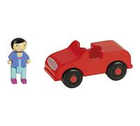 Jeujura - 8083- Jeux de Construction-Voiture Rouge