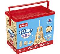 Jeujura - 8321- Jeux de Tecap - A partir de 4 ans - Format 3XL - 3 tailles de planches pour 3 fois plus de construction - Fabriqué En France, 120 Pièces
