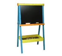 Jeujura - 8765-Tableau en Bois-Grand Tableau Multifonctions en Bois - Horizon