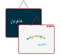 Jeujura - 8783-Tableau en Bois-Ardoise Reversible - 62 x 50, Noir