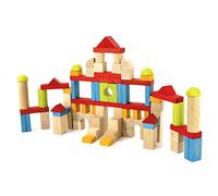 JeuJura – Jeu de construction – 8243 – Blocs en bois, 82 pièces – 1 inch