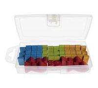 JEUJURA Boite 16 petits chevaux en bois