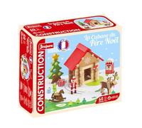 JeuJura – Jeu de construction La Cabane de Père Noël – 60 pièces – Valise carton – à partir de 5 ans