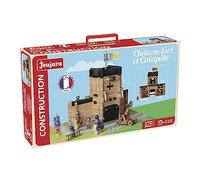 Jeu de construction - 8028 - Château fort - Catapulte - 270 pieces en bois