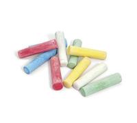 JEUJURA - Craies de trottoir - 10 grosses craies - Jouet créatif pour enfants
