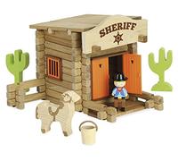 JeuJura - Jeux de construction Far West Sherif - 80 pièces - Taille unique