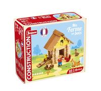 JeuJura Jeu de construction La Ferme en bois – 135 pièces