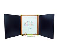 JEUJURA Grand triptyque en bois - Magnetique