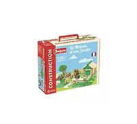 Jeujura La maison et son jardin 130 Pieces Jeu de construction en bois NEUF