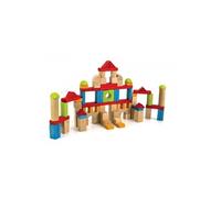 JEUJURA - Jeu de Construction en Bois, 82 Pieces