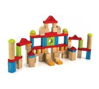 JeuJura – Jeu de construction – 8243 – Blocs en bois, 82 pièces – 1 inch