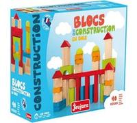 Jeujura - Jeu De Constructions En Bois - 40 Pièces Multicolore Multicolore G