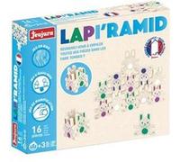 JeuJura - Jeu d'équilibre et de manipulation LAPI'RAMID - 16 pièces Multicolore G