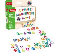 Jeujura Lettres magnétiques à motifs 76 pcs
