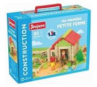 JeuJura – Jeu de construction en bois Ma Première Petite Ferme 8232 – 80 pièces – Taille Unique