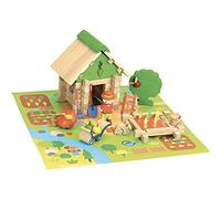 Jouet en bois Jeujura® Kit la Maison du Jardinier 50 pcs | Ref: