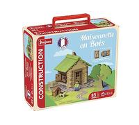 Jeujura - Maisonnette en Bois 85 Pièces - Jeu de Construction 5 Ans - 8095