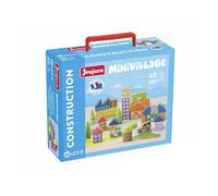 JEUJURA - Mini Village Kit - 40 pièces - Bois - Vert - Mixte