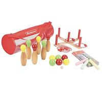 JeuJura – Jeux de société 8604 – Pack de jeux d'extérieur en bois – Norme