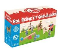 JeuJura Jeu 8278 Roi, Reine et Chevaliers – Imagination, adresse et dextérité – Dès 3 ans